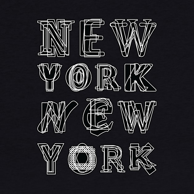 New York City Text by fimbis